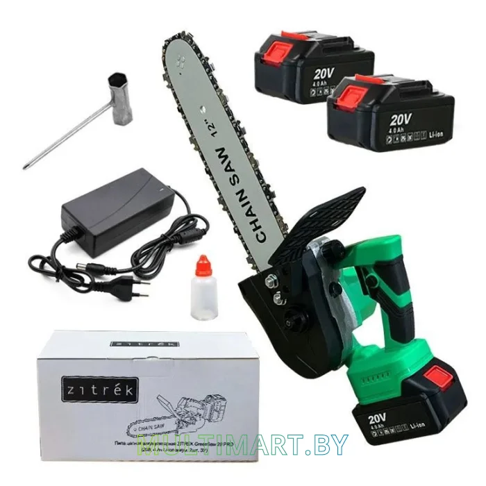 Аккумуляторная пила Zitrek GreenSaw 20 Pro 082-1852 (с 2-мя АКБ)